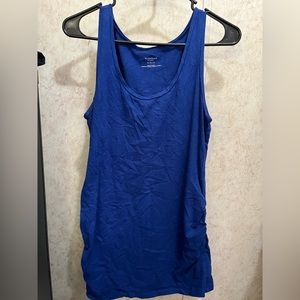 Women’s blue maternity tank top size M
